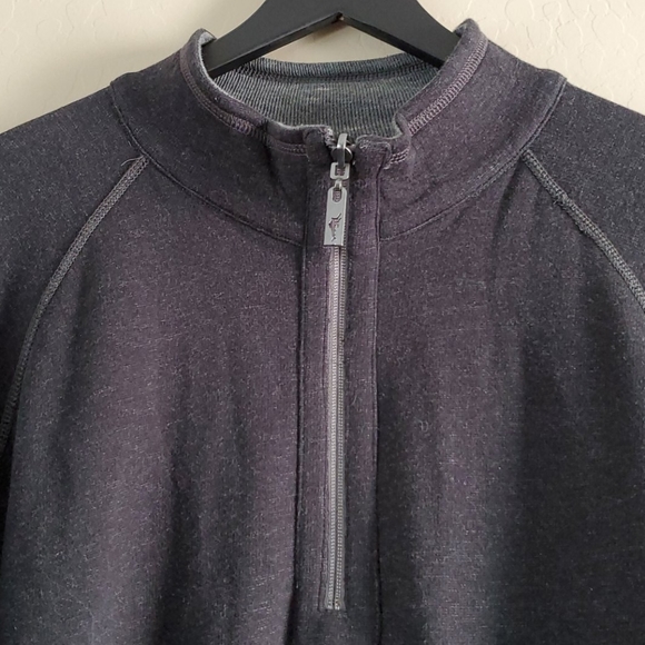 NWOT Tommy Bahama Reversible 1/2 Zip Sweater Sz L - Picture 10 of 14